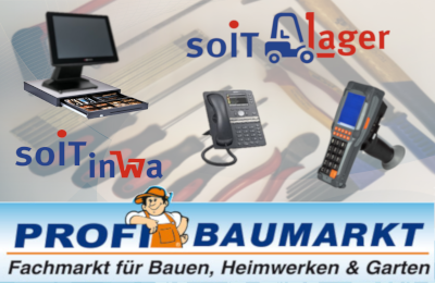 Profi Baumarkt IT Neuaustattund durch die soIT GmbH